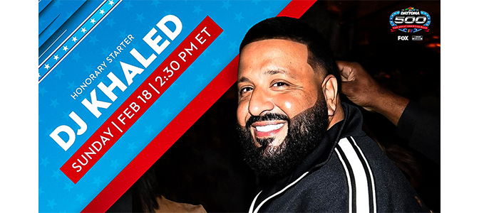 Featured image for GRAMMY Award Winning Artist DJ Khaled Named Honorary Starter for DAYTONA 500