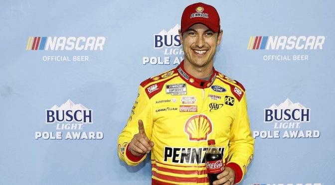 Featured Image for Joey Logano breaks Chevrolet streak with pole-winning run for DAYTONA 500