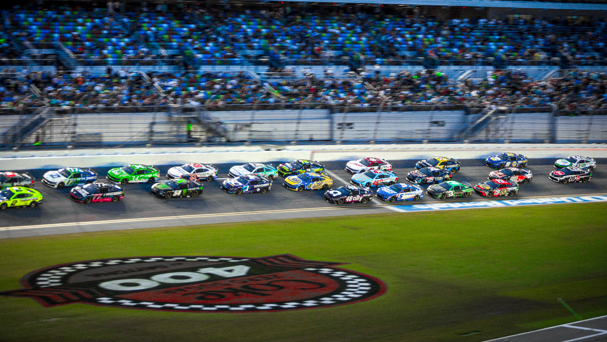 Race night at Daytona